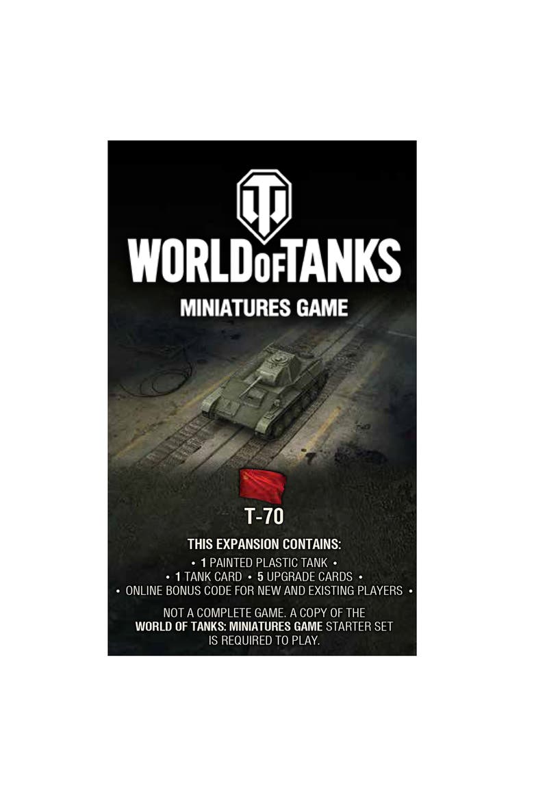 Wave 6 Tank Soviet T70 Light Tank, Main, color, Multicolored