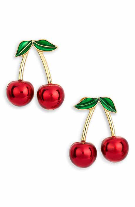 Cherry Stud Earrings