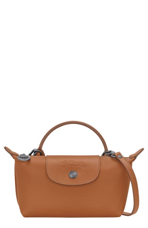 Extra Small Le Pliage Xtra Leather Clutch