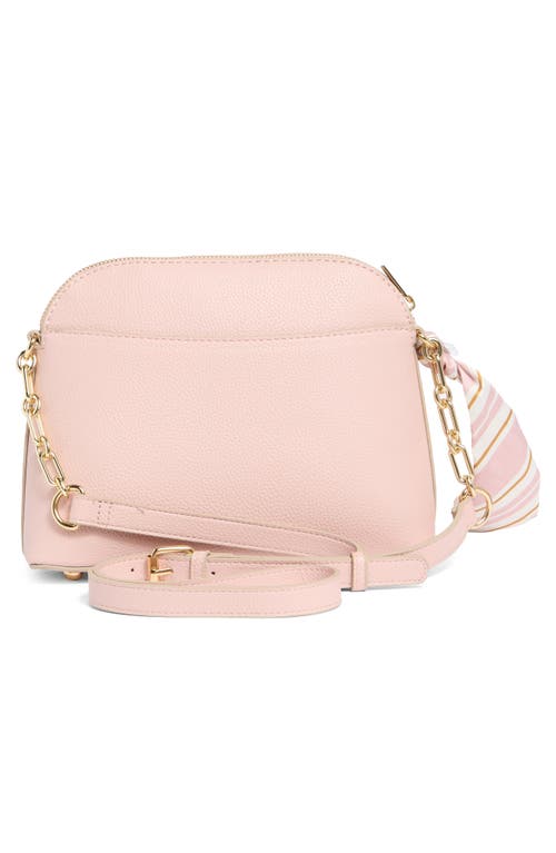 NANETTE LEPORE NANETTE LEPORE TAHLIA DOME CROSSBODY BAG WITH SCARF 