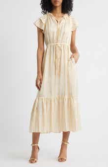 Julia Jordan Flutter Sleeve Dress