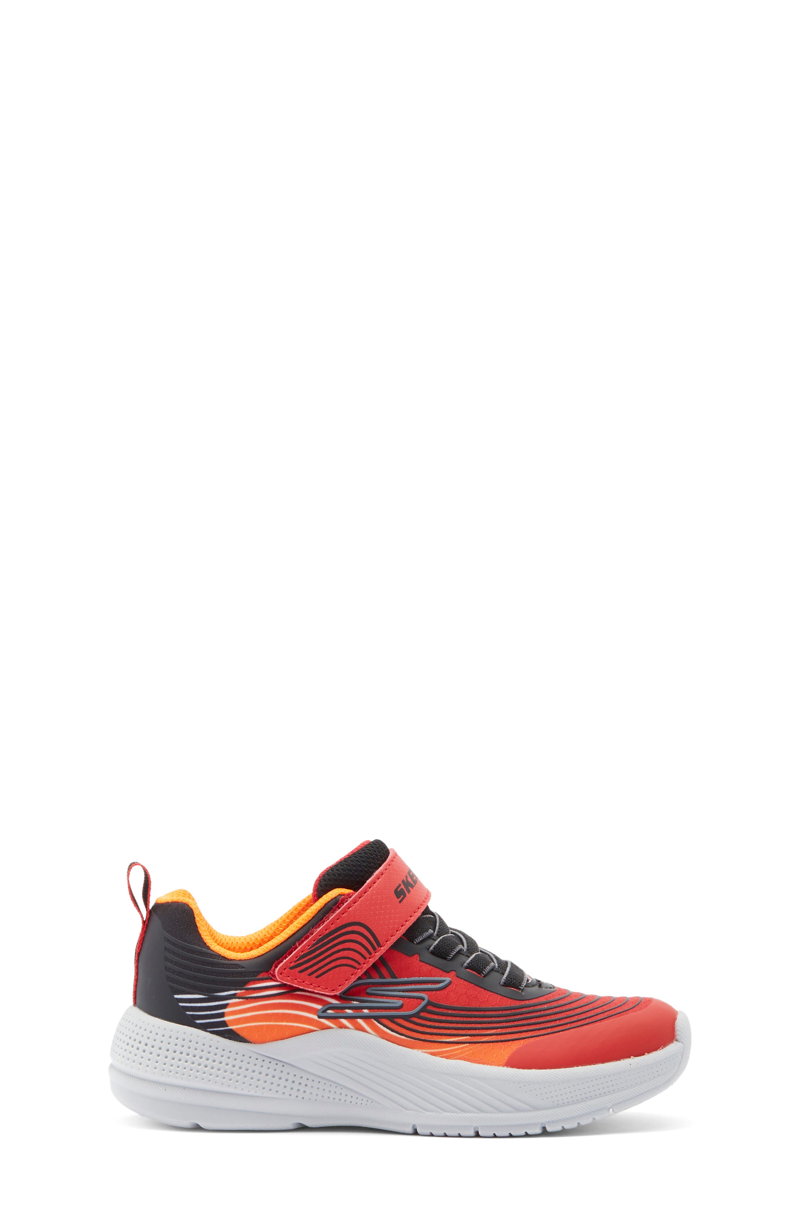 Kids' Microspec Advance Sneaker, Alternate, color, RED/ BLACK