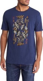 Lucky Brand King of Diamonds Graphic Tee