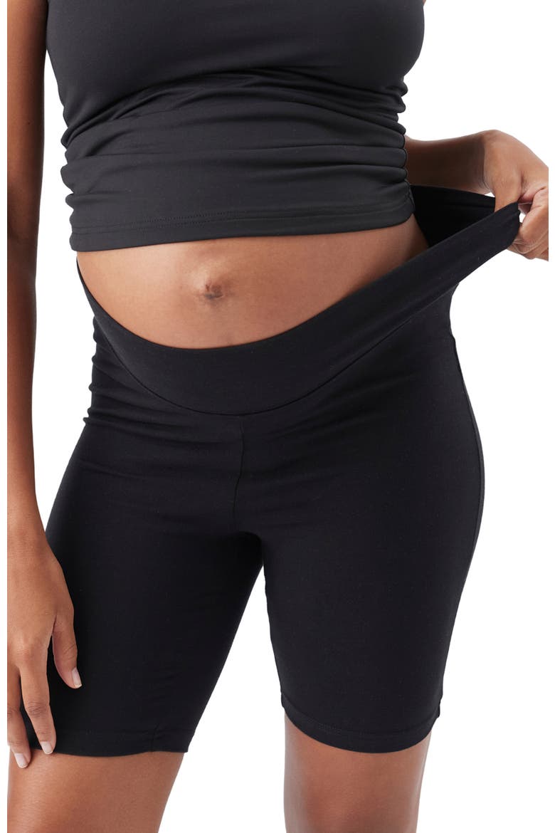 Organic Cotton Bike Short, Alternate, color, Black