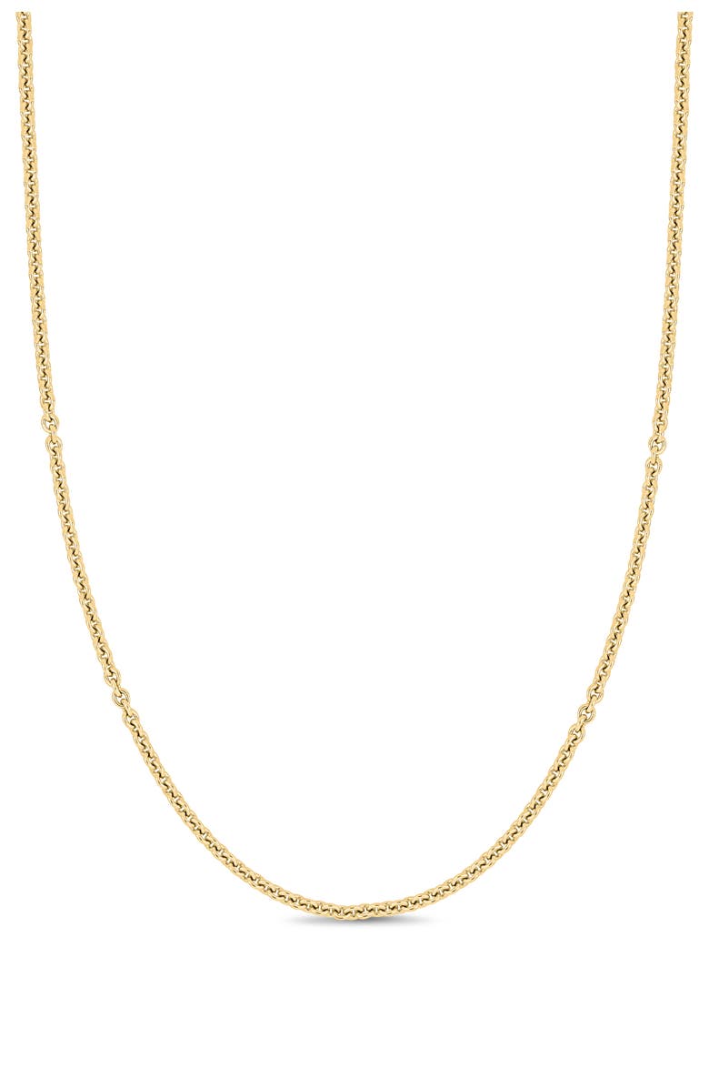 Bony Levy 14K Gold Cable Chain Necklace, Main, color, 14K Yellow Gold
