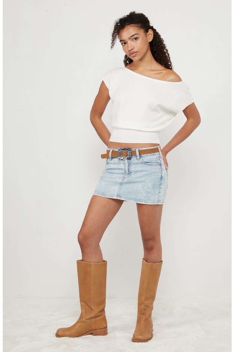 Eva Knit Top, Alternate, color, WHITE