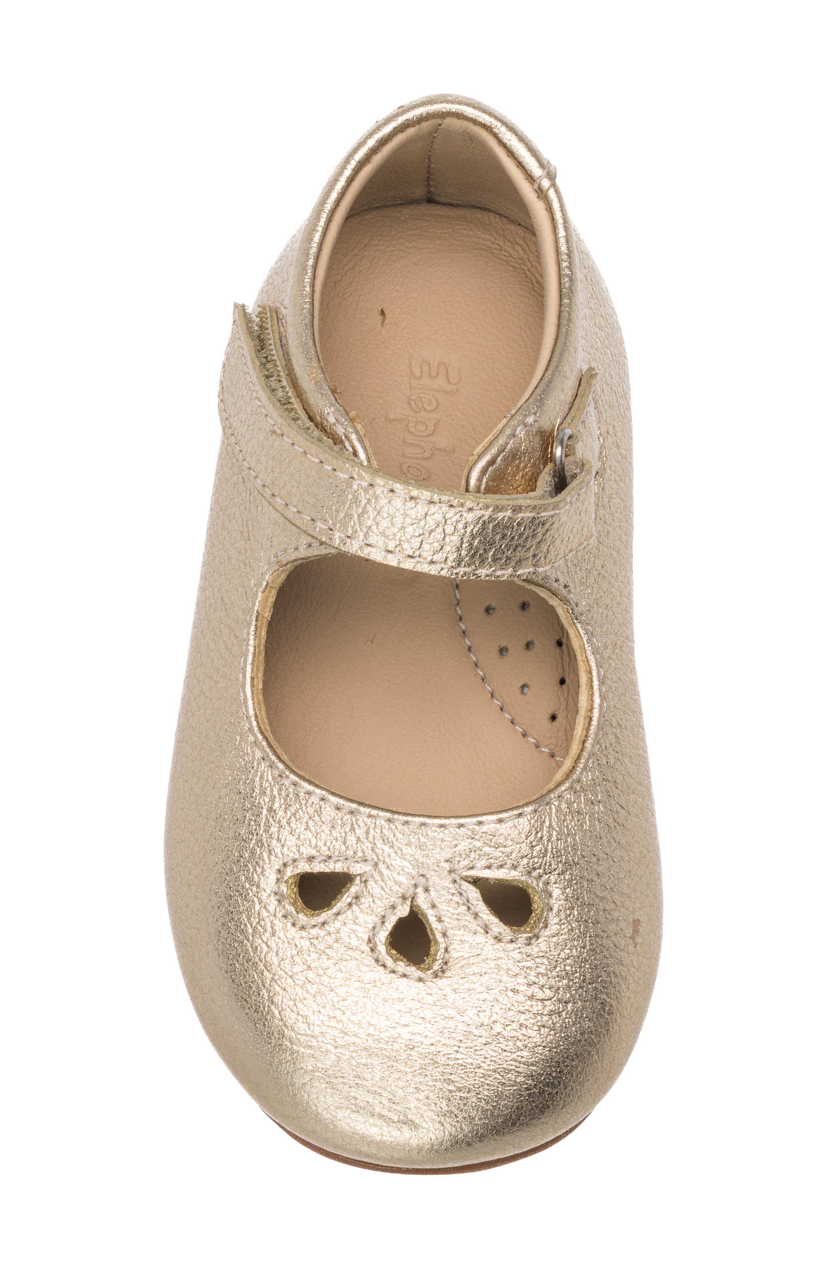 Elephantito Rosie Mary Jane Flat, Alternate, color, Gold