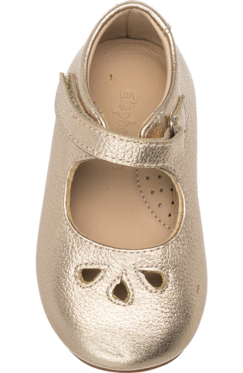 Elephantito Rosie Mary Jane Flat, Alternate, color, Gold