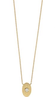 Bony Levy Kiera Diamond Petite Medallion Pendant Necklace