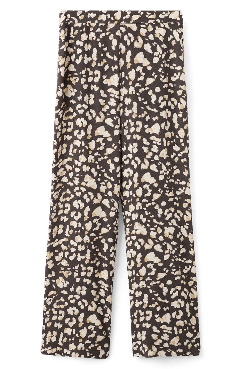 MANGO Animal Print Pants, Alternate, color, 
