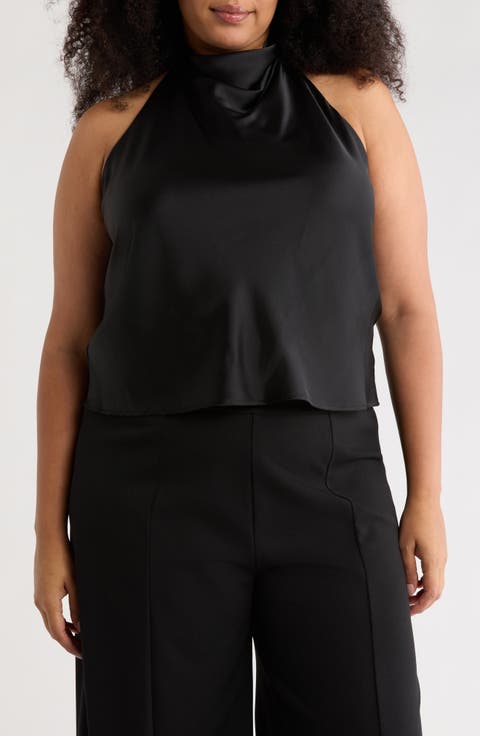 Satin Halter Top