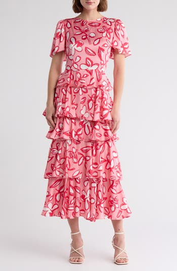 Area Stars Tiered Maxi Dress