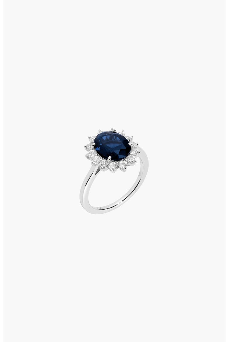 Diana Ring, Main, color, White Gold Vermeil