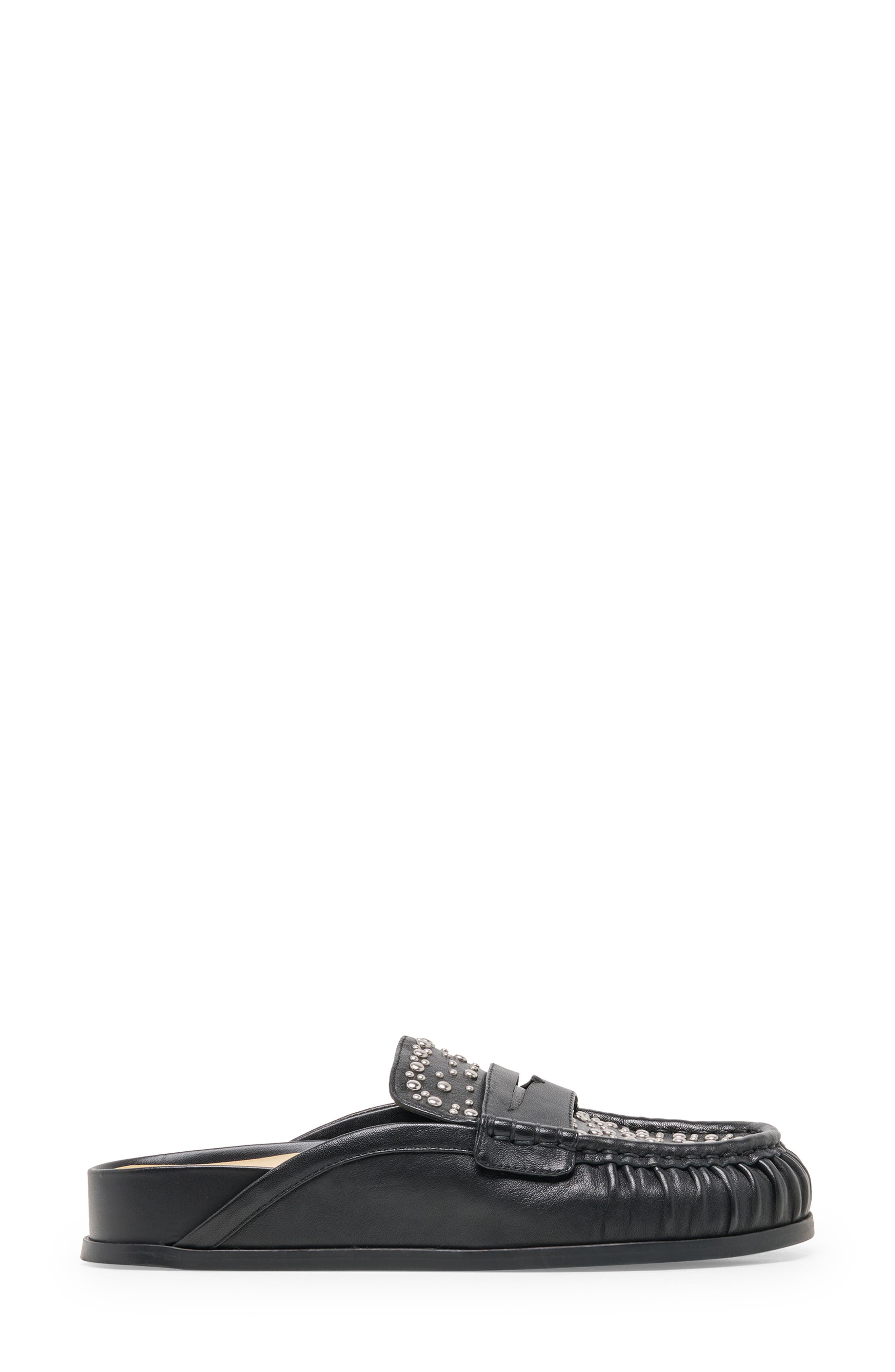 Dolce Vita Jodero Stud Mule, Alternate, color, Black Leather