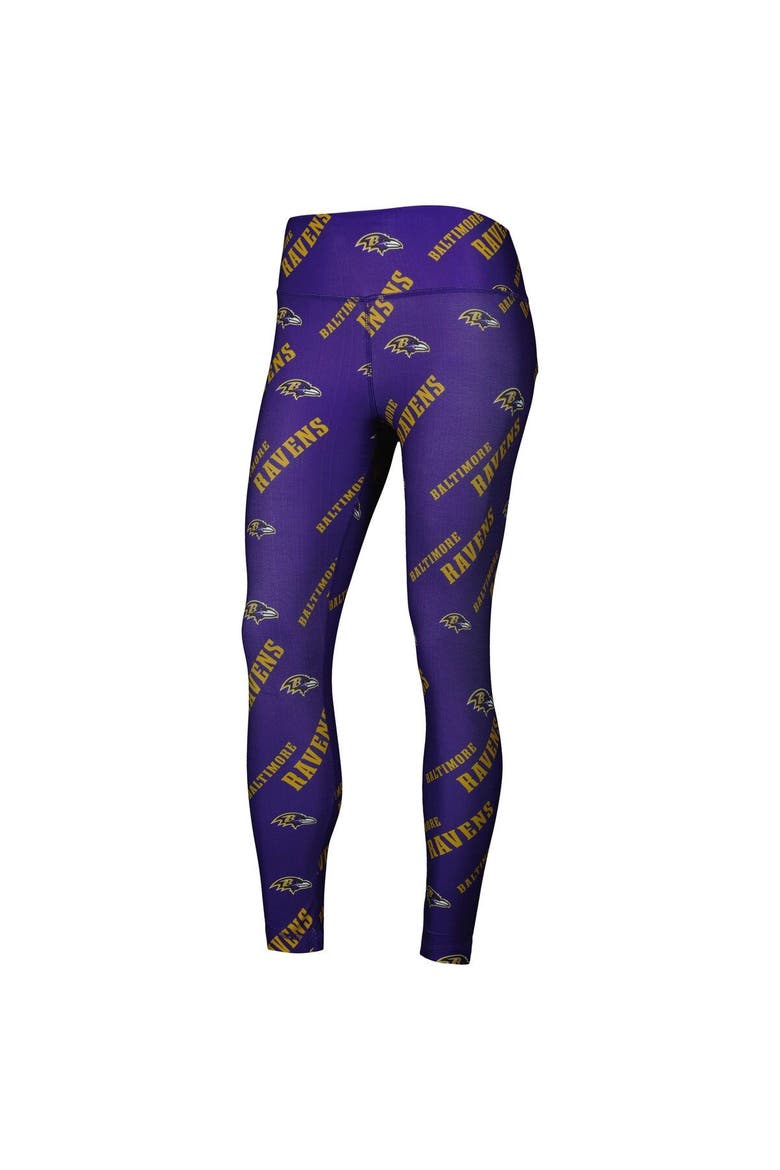 Women's Concepts Sport Purple Baltimore Ravens Breakthrough Allover Print Lounge Leggings, Alternate, color, Purple