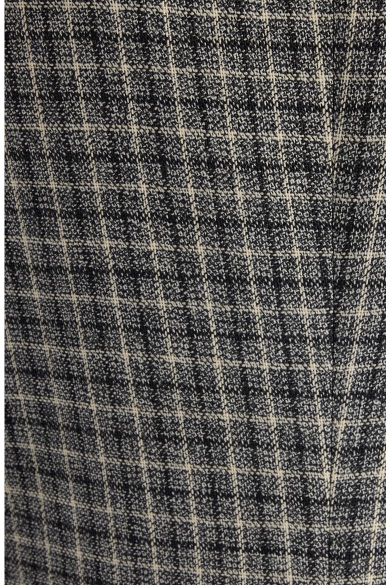 Juman Check Wool Mouliné Twill Blazer, Alternate, color, BLACK/ WHITE