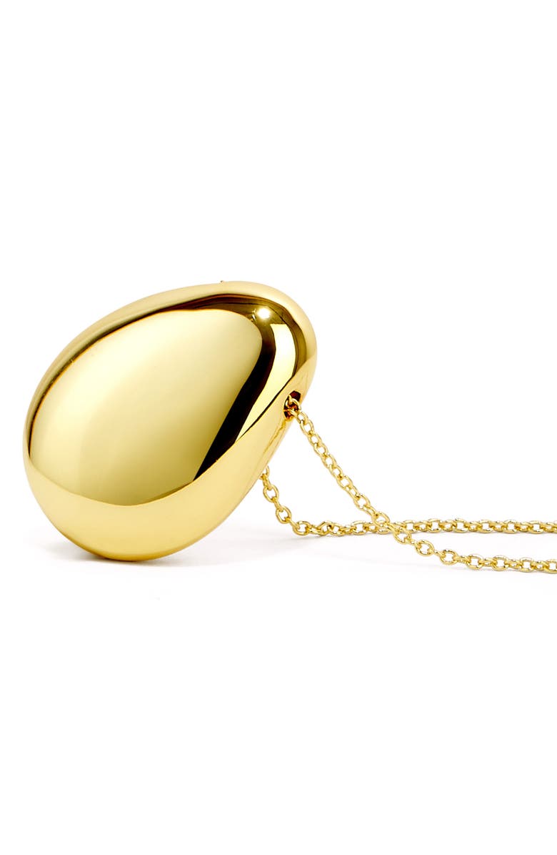 Ana Luisa Pebble Pendant Necklace, Alternate, color, Gold