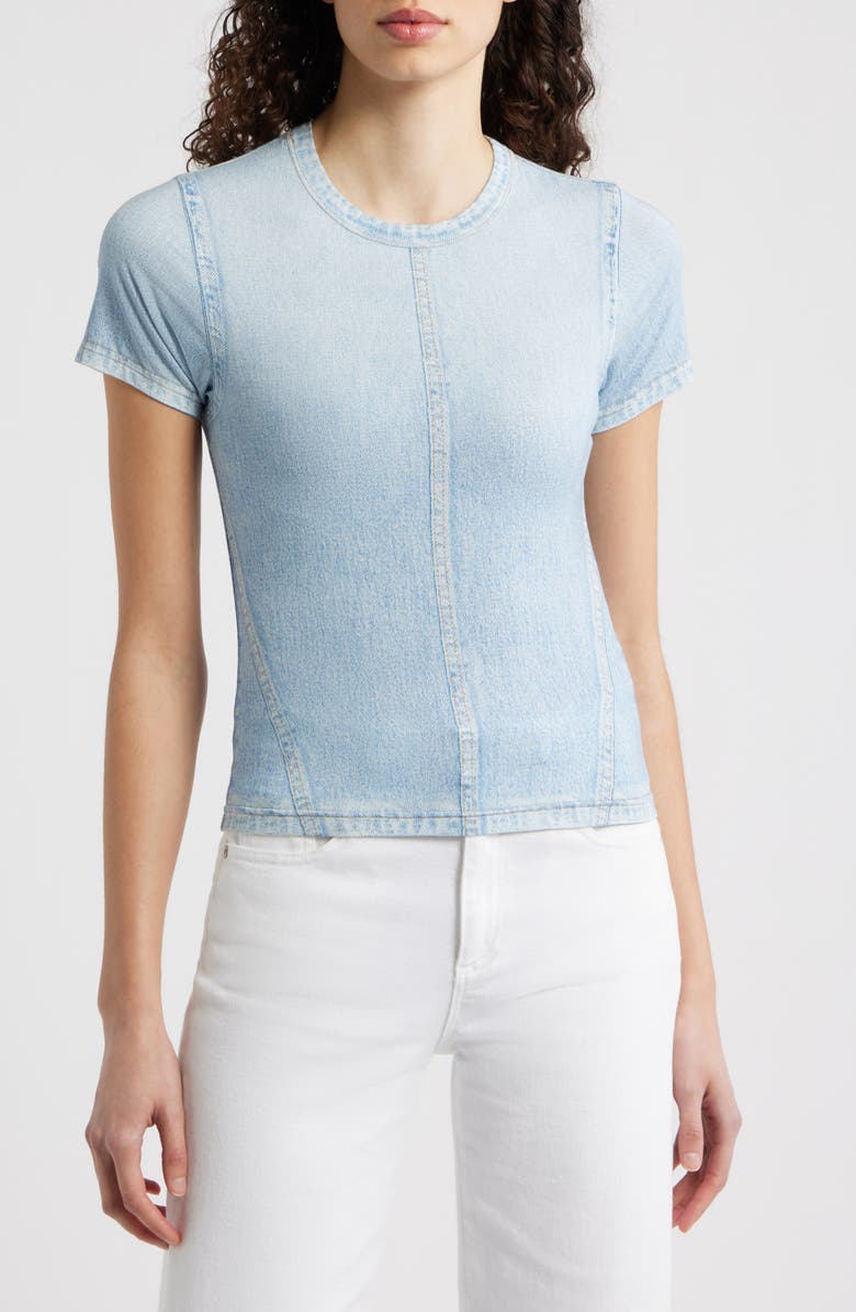 rag & bone rb Miramar Jersey Baby Tee, Alternate, color, Aria