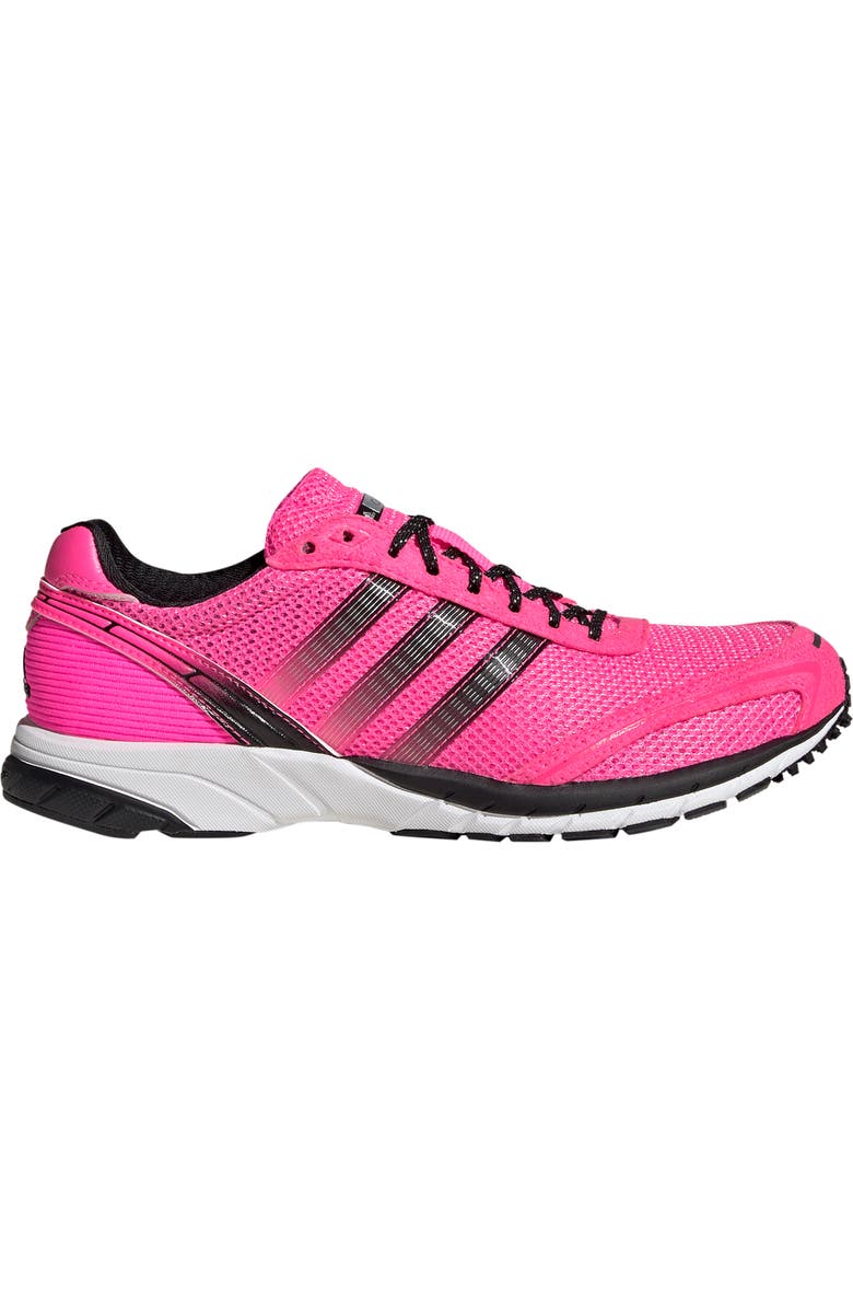 adidas Adizero Adios 7 Running Shoe, Alternate, color, Lucid Pink/ Black/ White