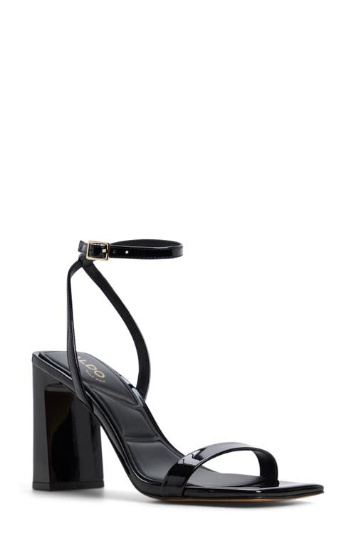 Aldo Azzira Ankle Strap Sandal In Black