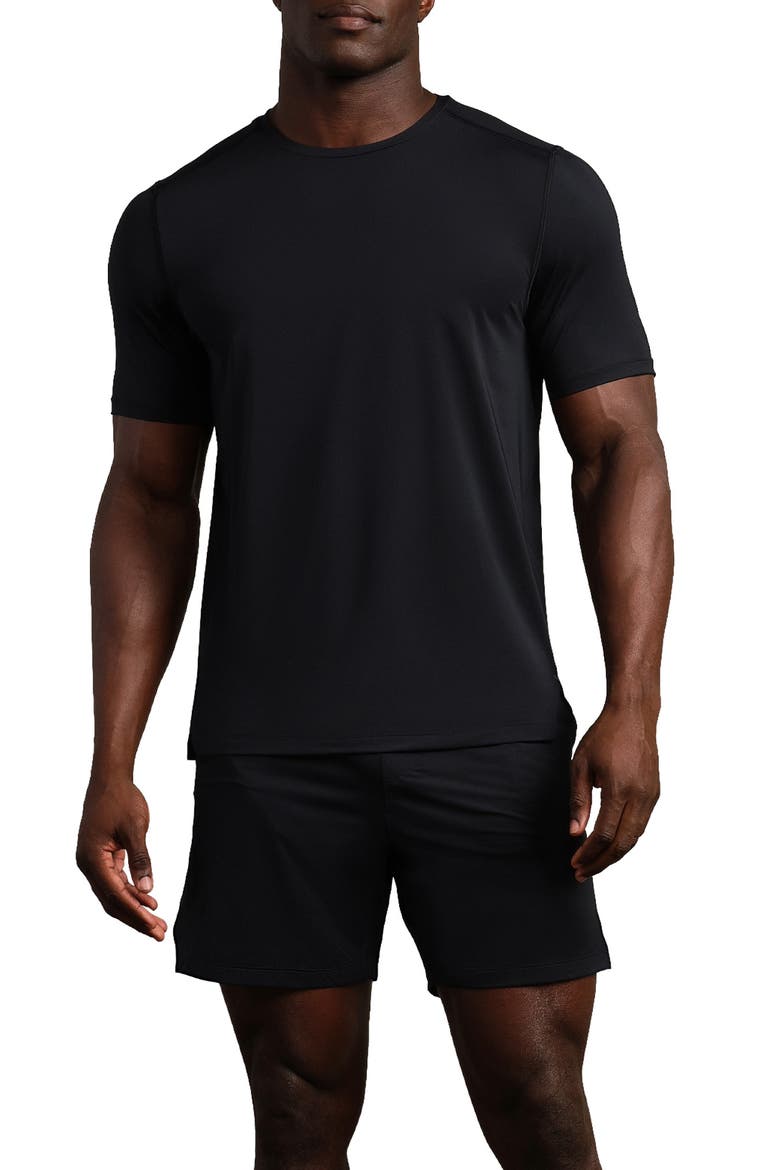 Endure T-Shirt, Main, color, PURE BLACK