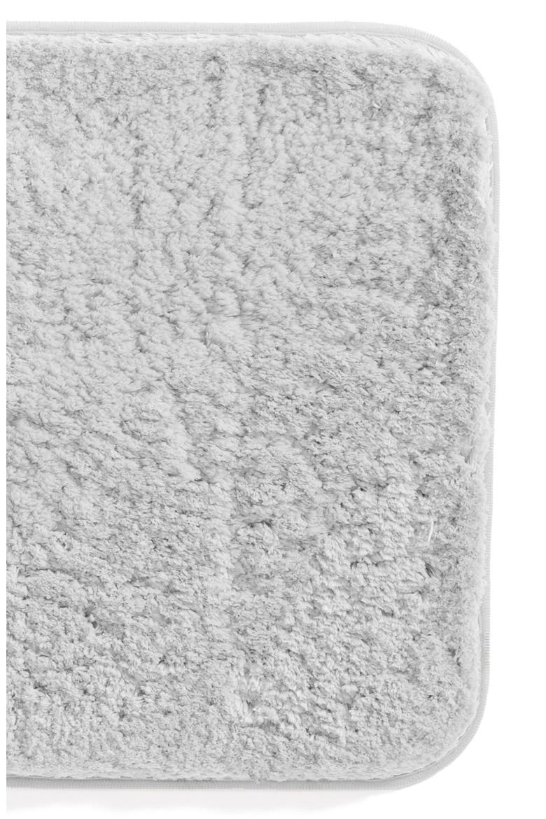 Plush Shaggy Bath Mat, Alternate, color, SHAGGY LIGHT GREY