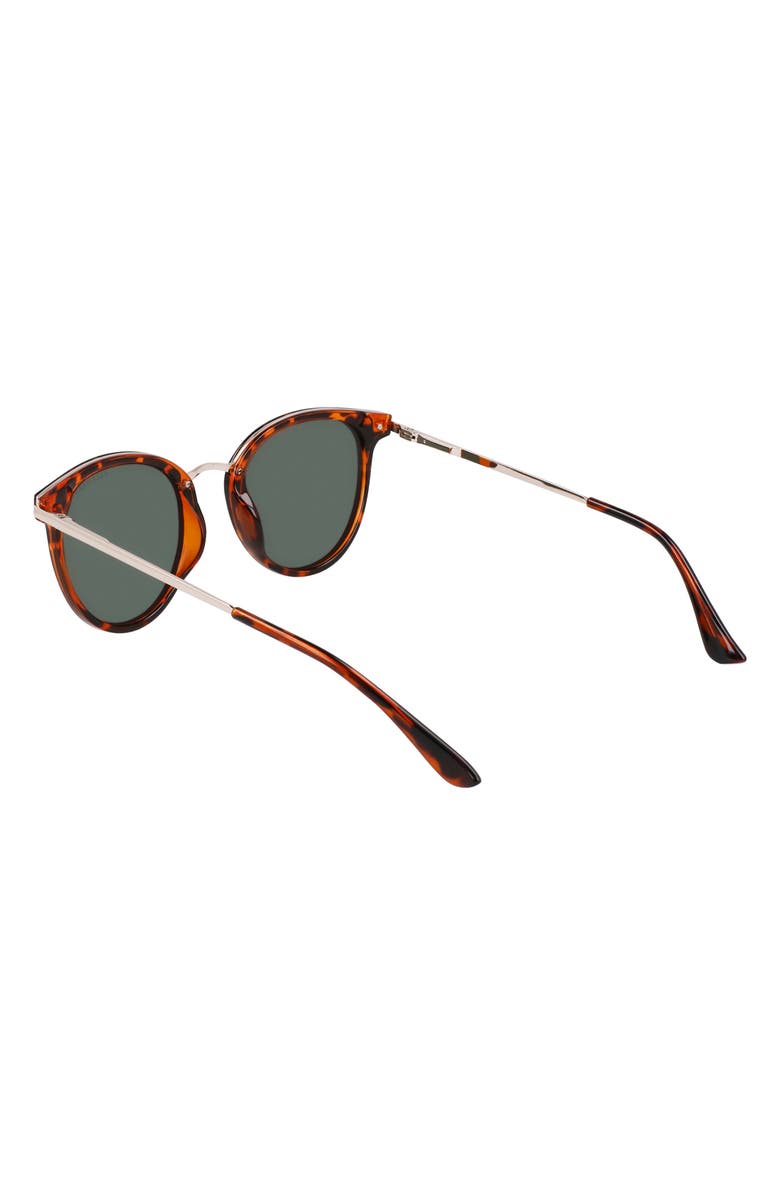 Cole Haan 48mm Oval Sunglasses, Alternate, color, Tortoise