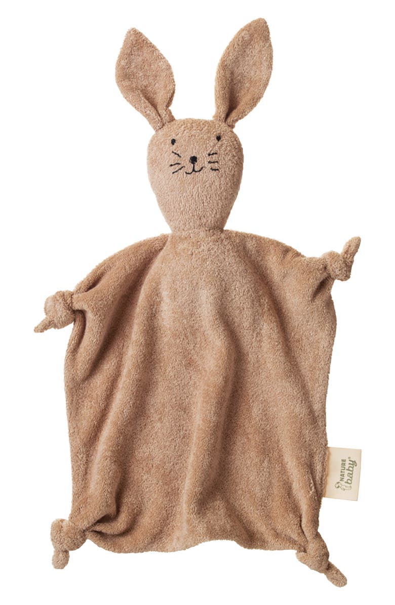 NATURE BABY Casey Cuddle Bunny, Main, color, Nougat Terry