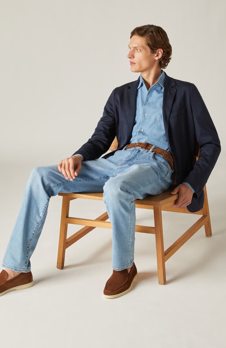 Loro Piana Quarona Denim Jeans, Alternate, color, 