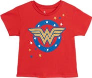 DC Comics Justice League Glitter Graphic T-Shirt