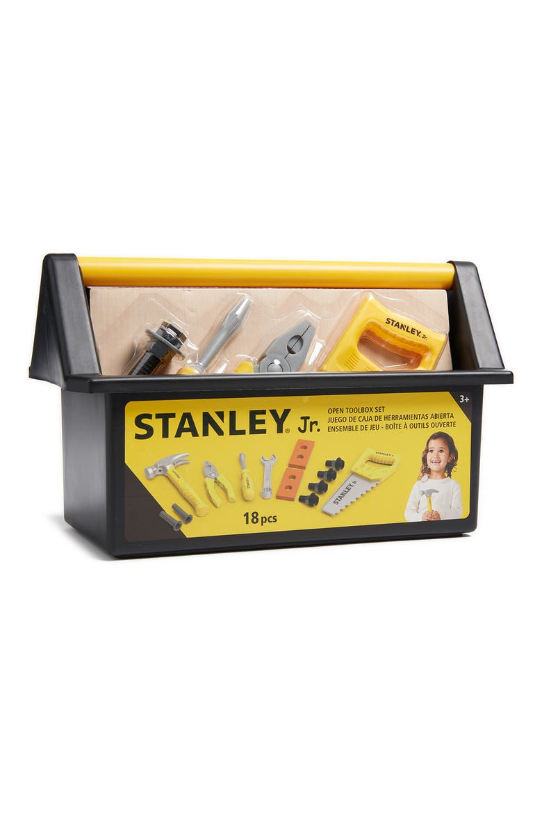 20-Piece Toy Toolbox Set, Alternate, color, YELLOW & BLACK