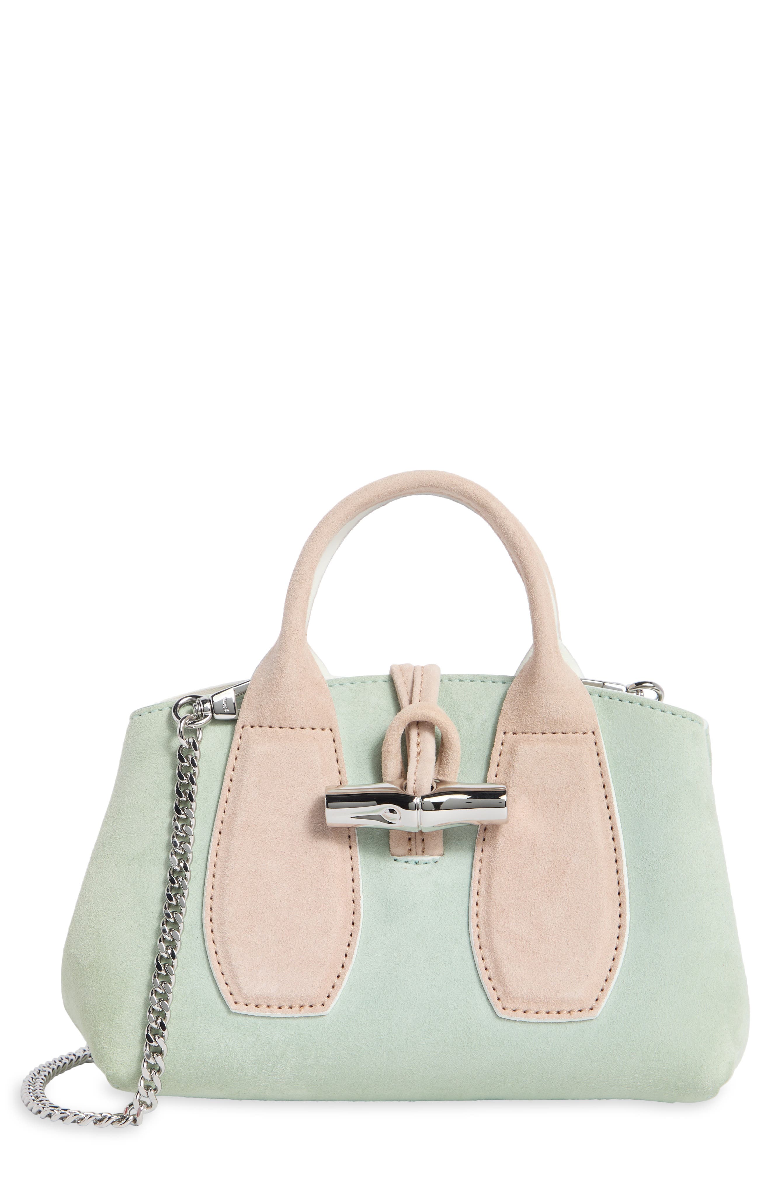 Longchamp Colorblock Crossbody Bag, Main, color, 