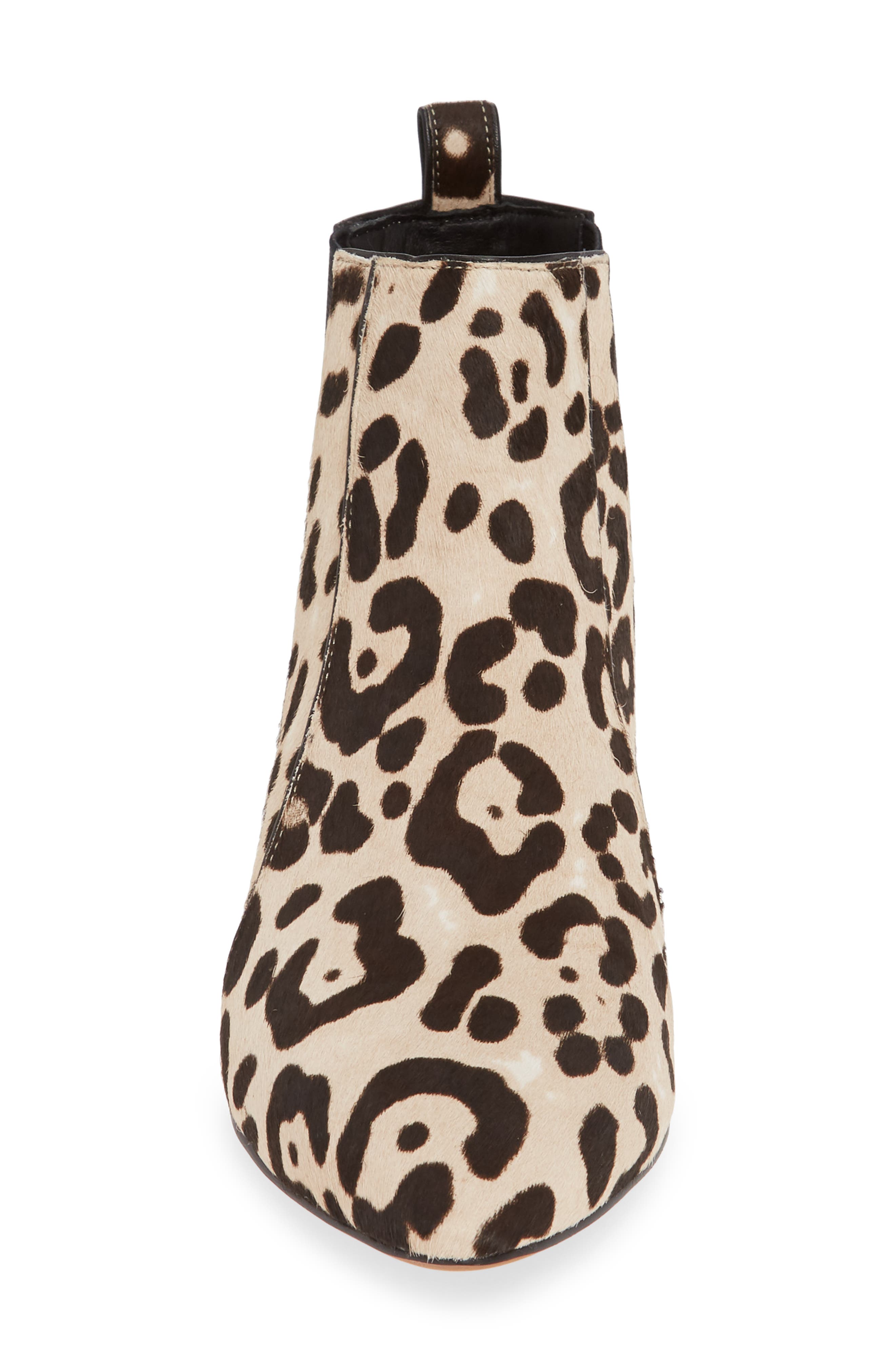 Linea Paolo Regan Bootie, Alternate, color, White/ Black Calf Hair