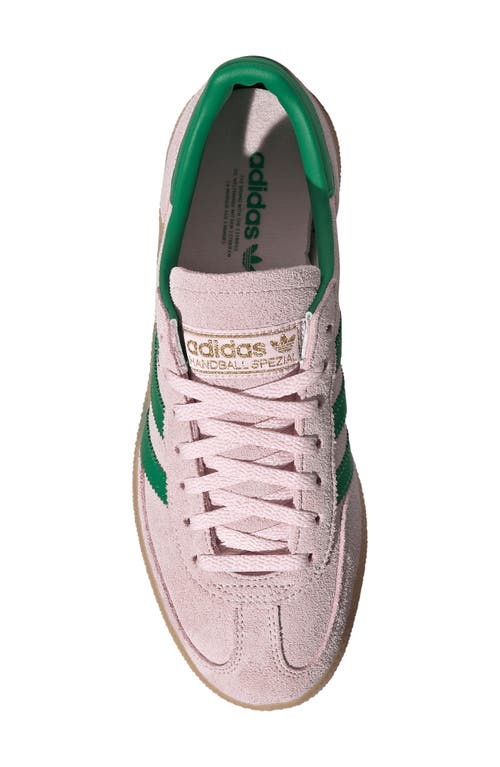 Adidas Originals Handball Spezial 3-stripes Suede Sneakers In Multi