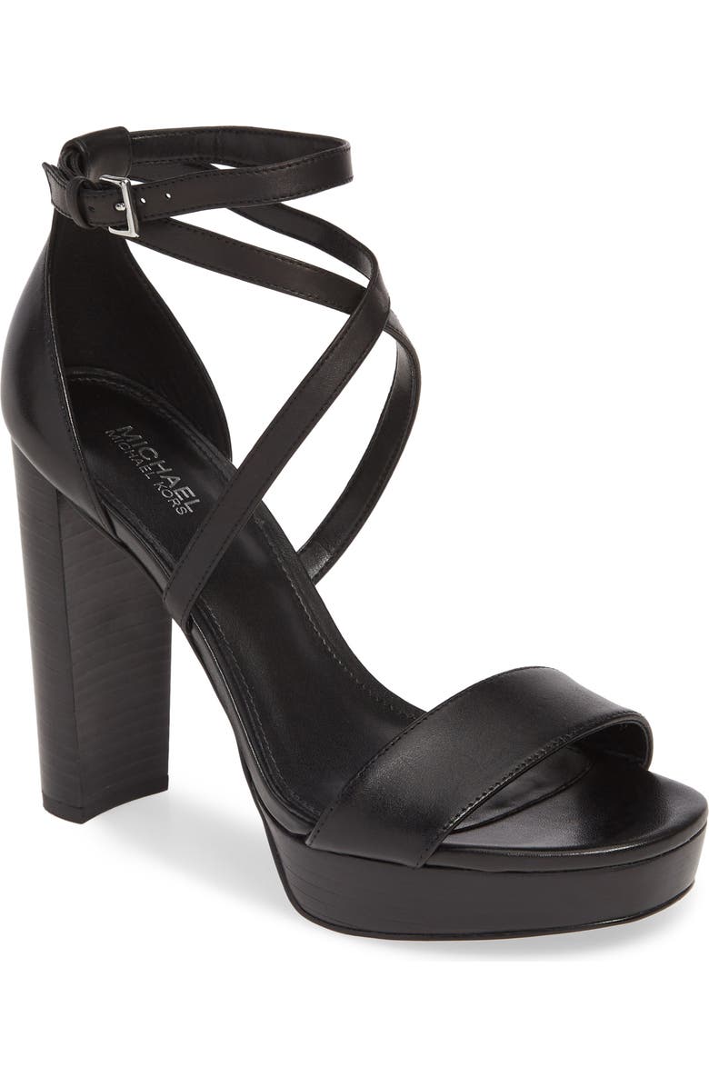 MICHAEL Michael Kors Charlize Strappy Platform Sandal, Main, color,