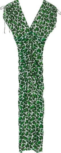 Diane von Furstenberg Charlotte Plunge Neck Maxi Dress | Nordstromrack