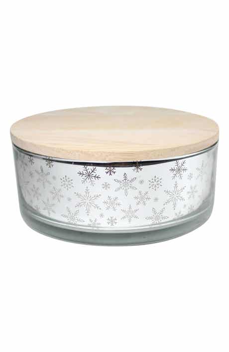 Spiced Pine Etched Electroplate Candle