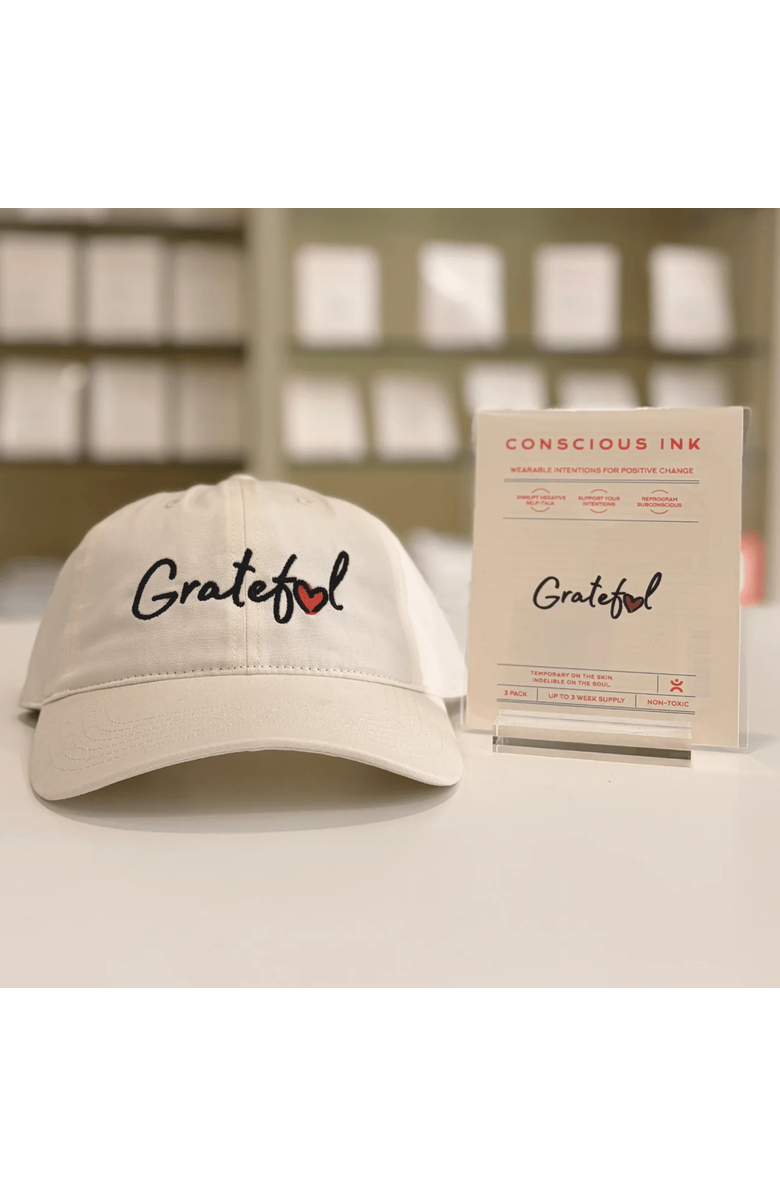 Conscious Ink Grateful Access Cap + Ink, Alternate, color, Faded Bone