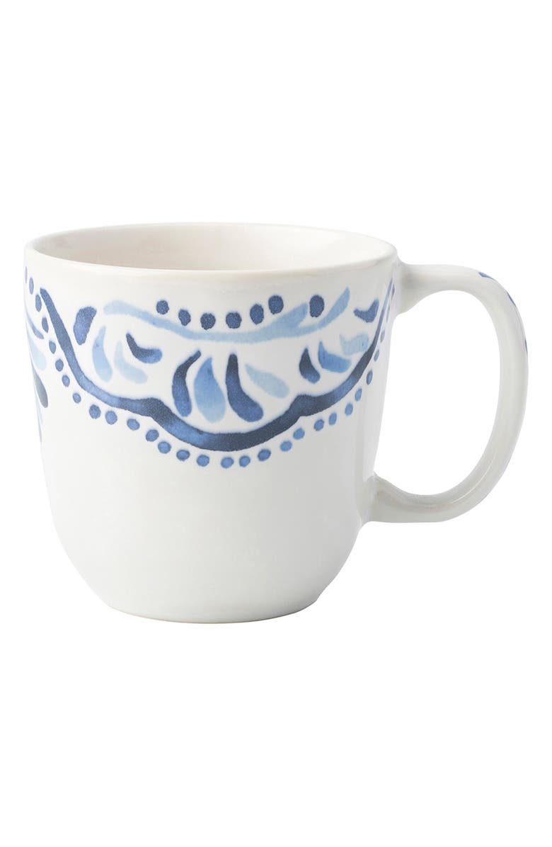 Juliska Wanderlust Collection - Iberian Journey Ceramic Coffee/Tea Cup, Alternate, color, Indigo