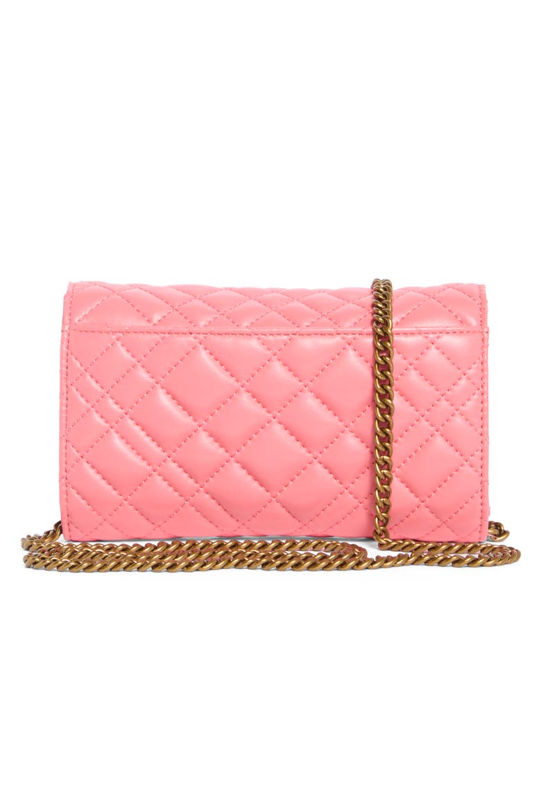 Brixton Wallet on a Chain, Alternate, color, OPEN PINK