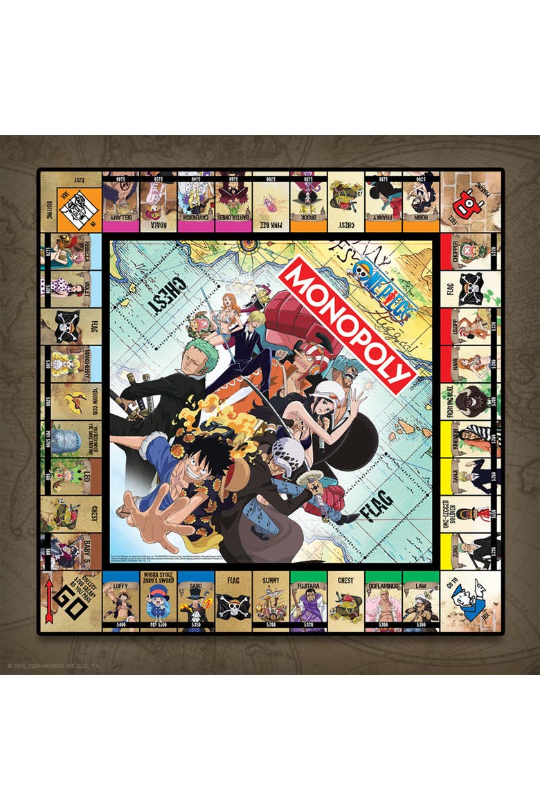One Piece Strategy Board Game, Ages 8+, Alternate, color, Multicolored