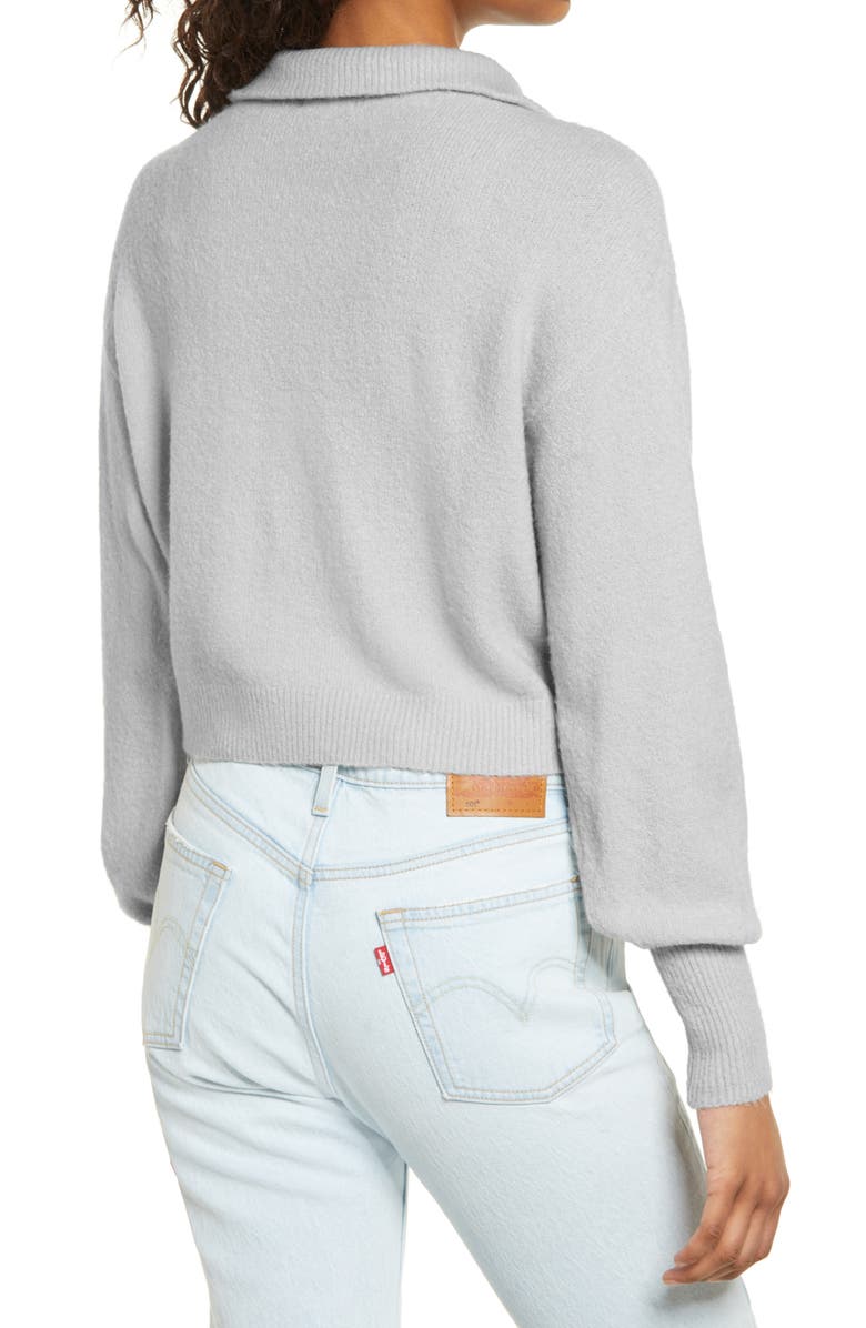 BP. Zip Mock Neck Sweater, Alternate, color, 