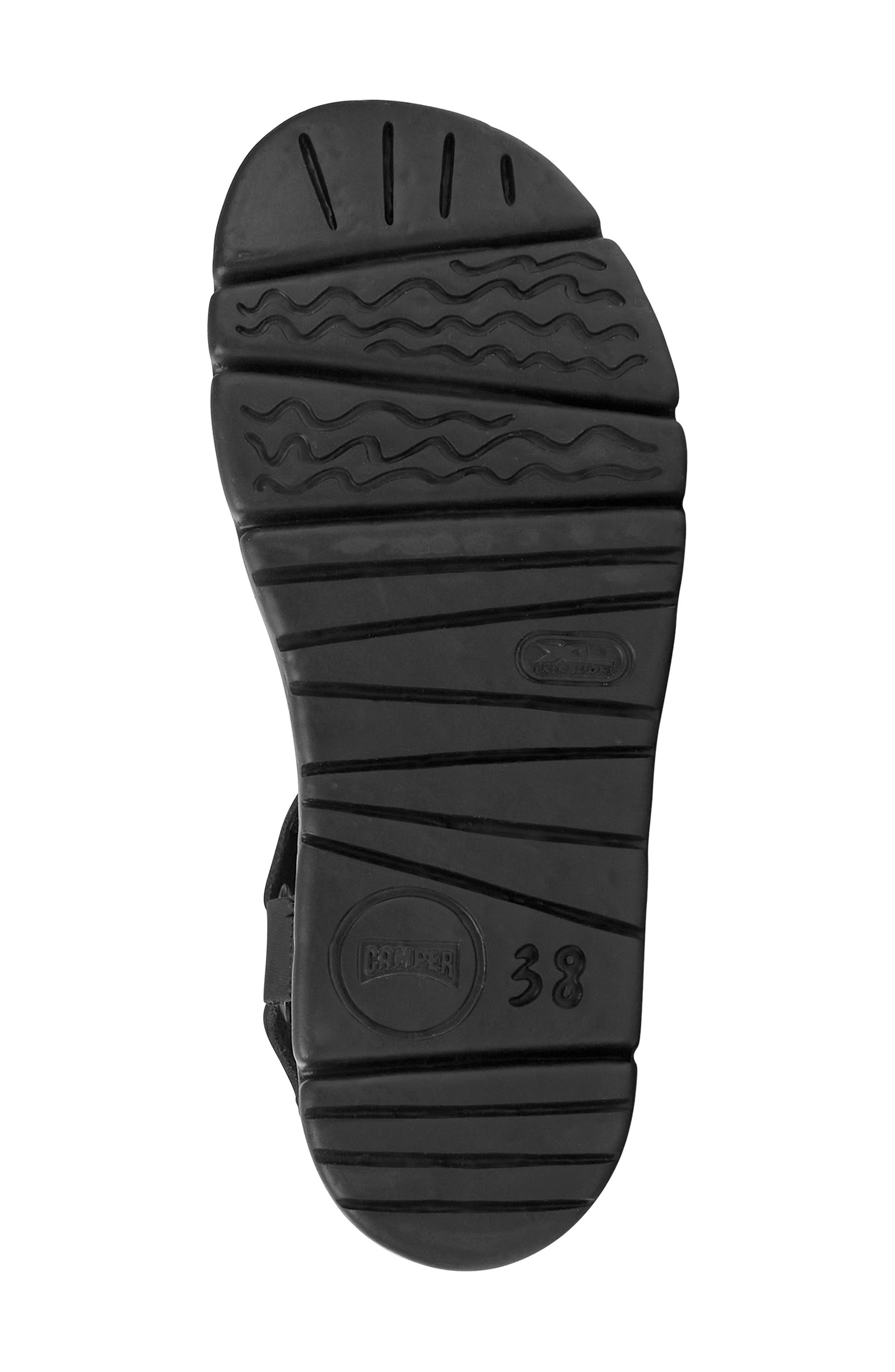 Camper Oruga Up Sport Sandal, Alternate, color, Black/ Black