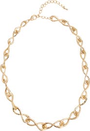 SAACHI Infinity Link Collar Necklace