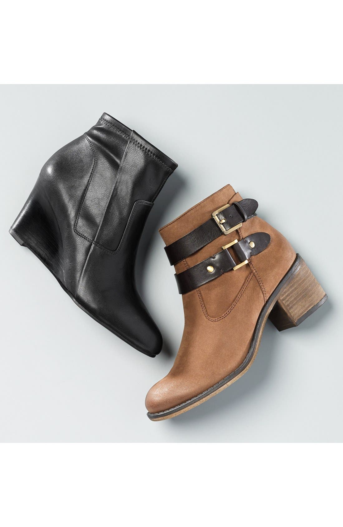 Franco Sarto 'Linden' Leather Bootie, Alternate, color, 