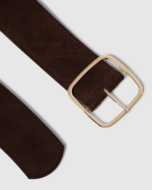 Belle & Bloom High Time Belt In Brown