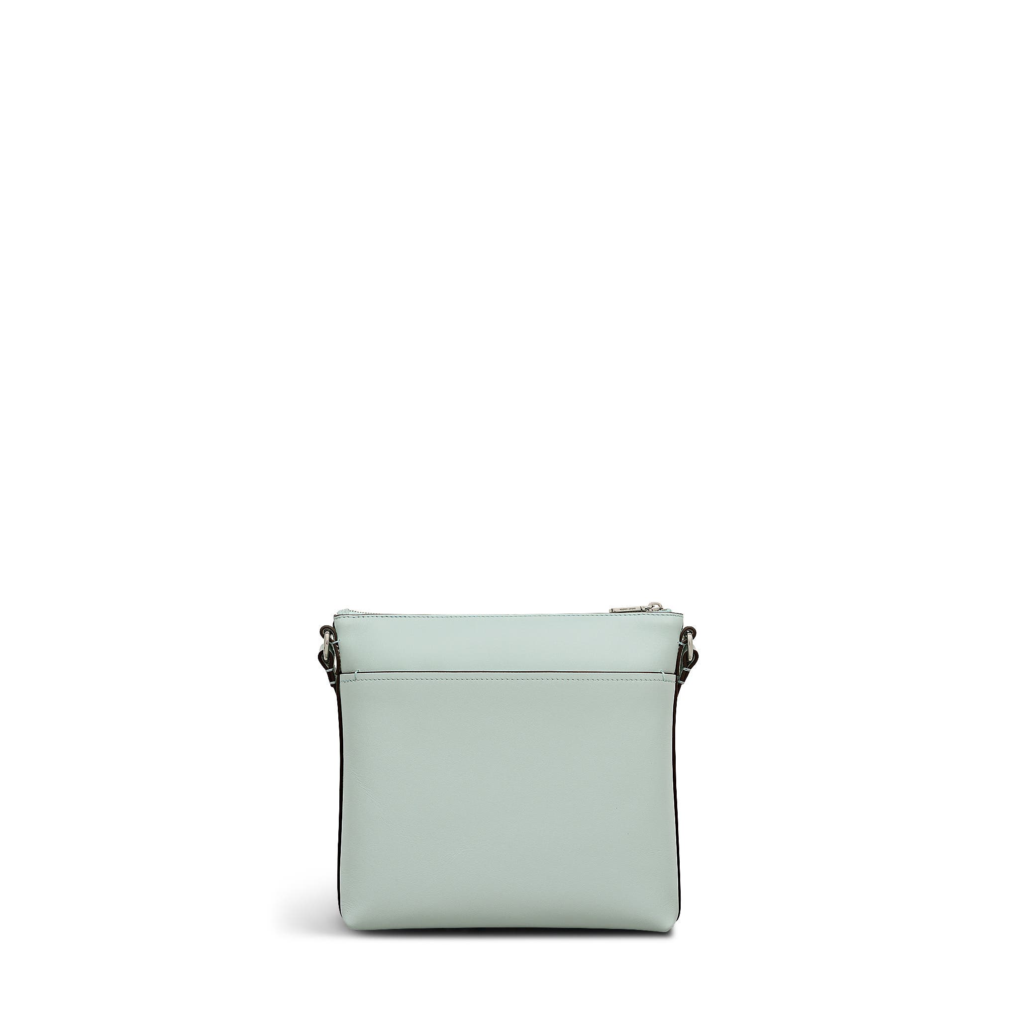 Pockets Small Ziptop  Crossbody Bag, Alternate, color, Seafoam