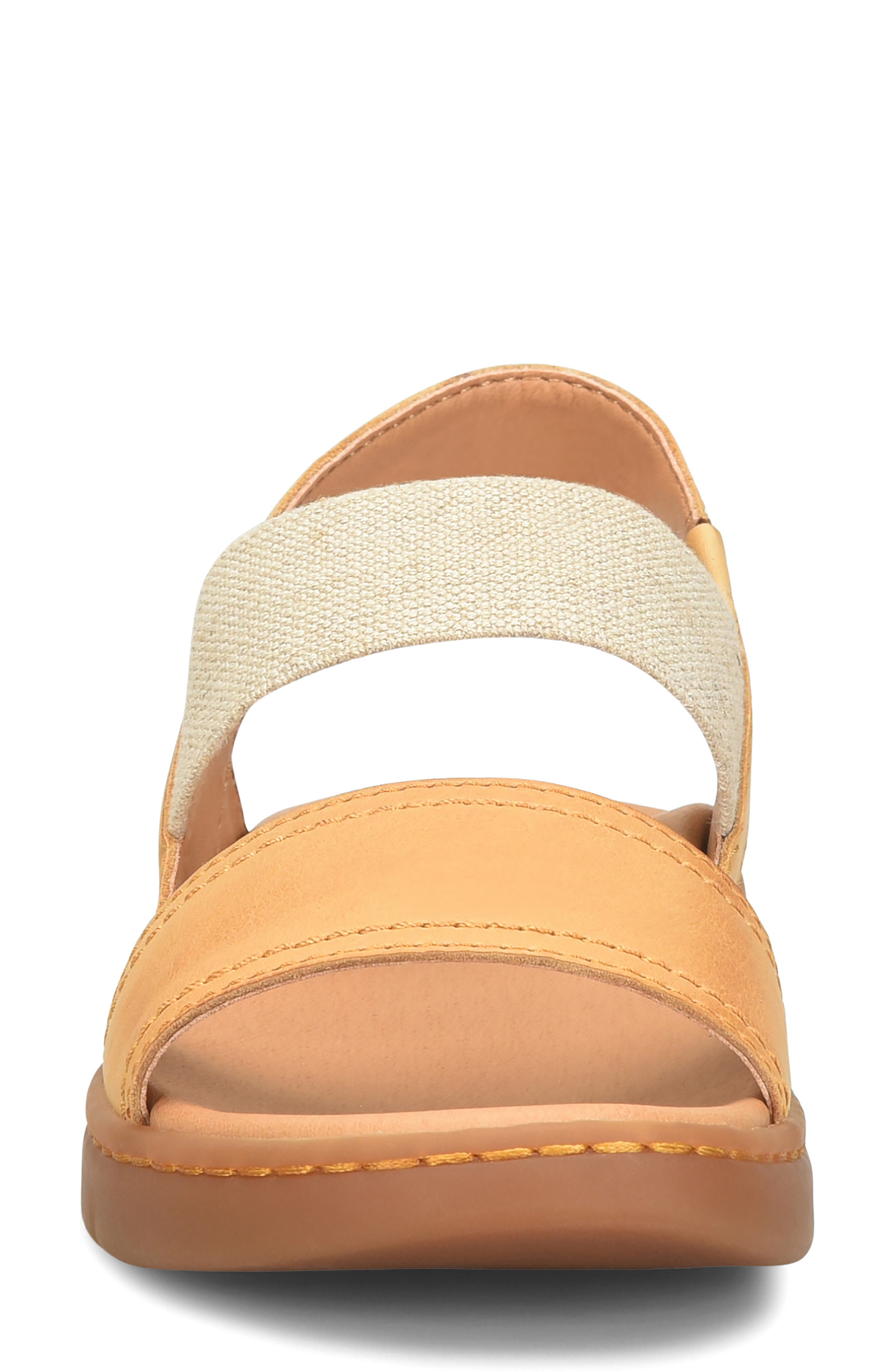 Børn Amabel Sandal, Alternate, color, Yellow Leather