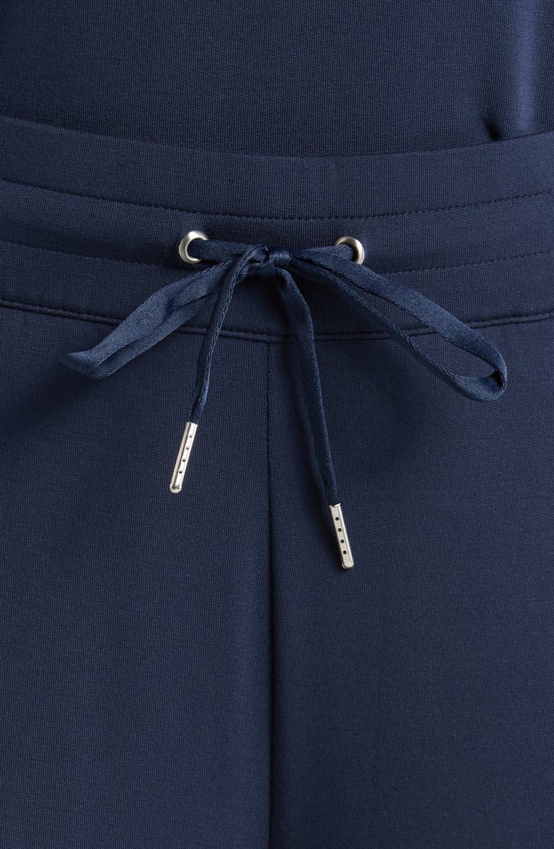 TravisMathew Cloud French Terry Wide Leg Pants, Alternate, color, Navy Blazer