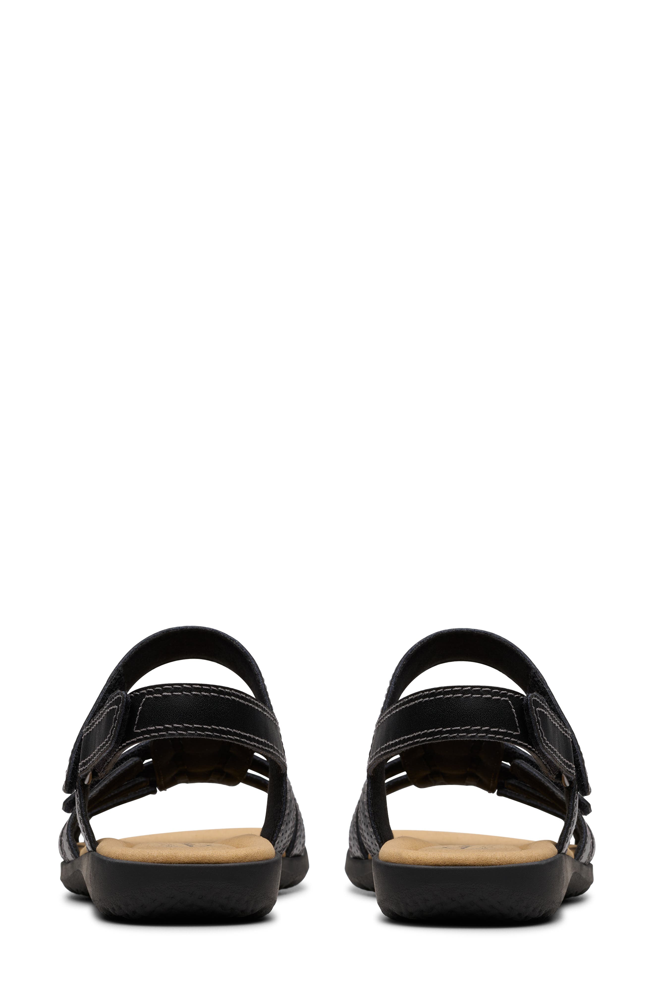 Clarks<sup>®</sup> Elizabelle Kay Sandal, Alternate, color, Black Leather